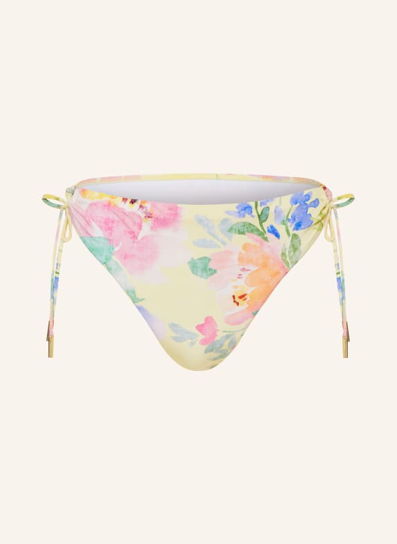 MARYAN MEHLHORN Basic-Bikini-Hose FLORESSENCE HELLGELB / ROSA / GRÜN