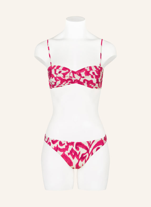 MARYAN MEHLHORN Basic bikinibroekje SOLARA ROZE / WIT
