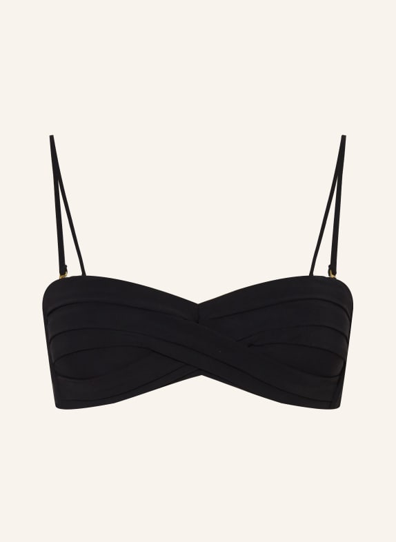 MARYAN MEHLHORN Bandeau-Bikini-Top SILHOUET SCHWARZ