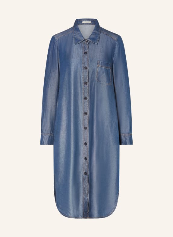 lilienfels Denim-look shirt dress BLUE