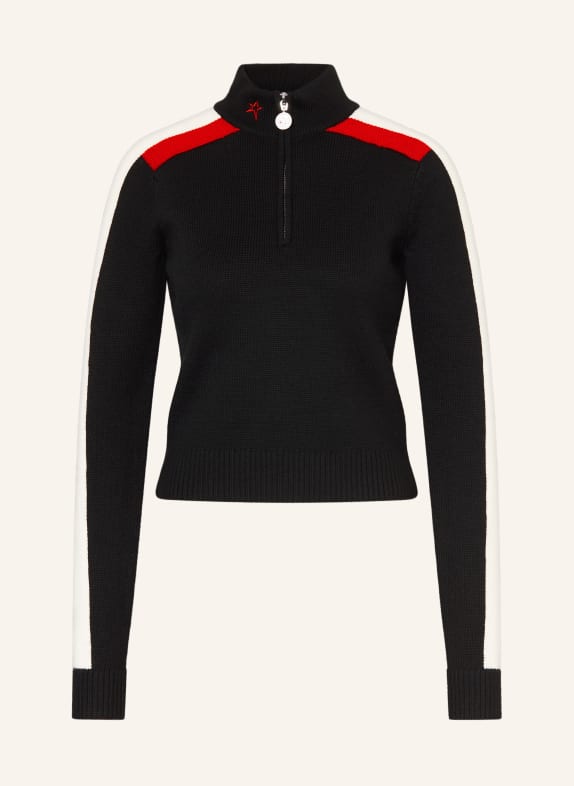 PERFECT MOMENT Midlayer LA TOUR SCHWARZ / ROT / WEISS