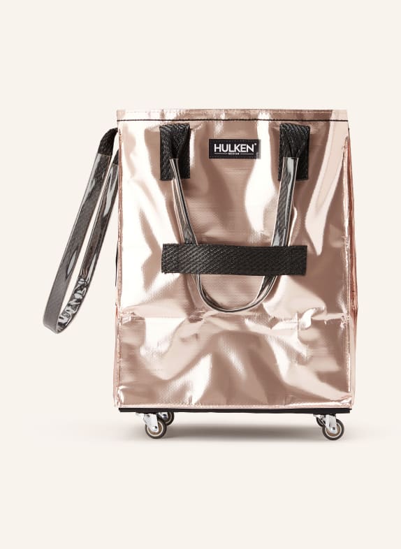 HULKEN Nákupní taška MEDIUM BARVA RŮŽOVÉHO ZLATA