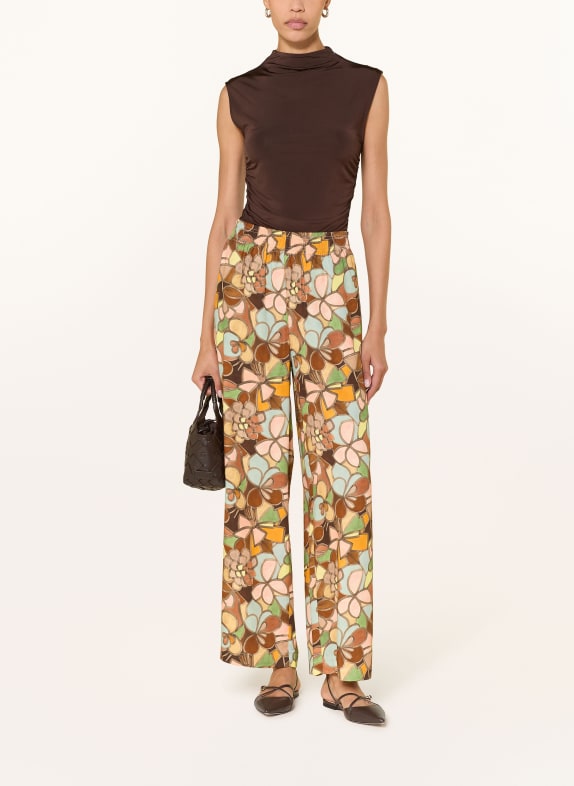 RAFFAELLO ROSSI Broek LIZETT in joggingstijl MINT
