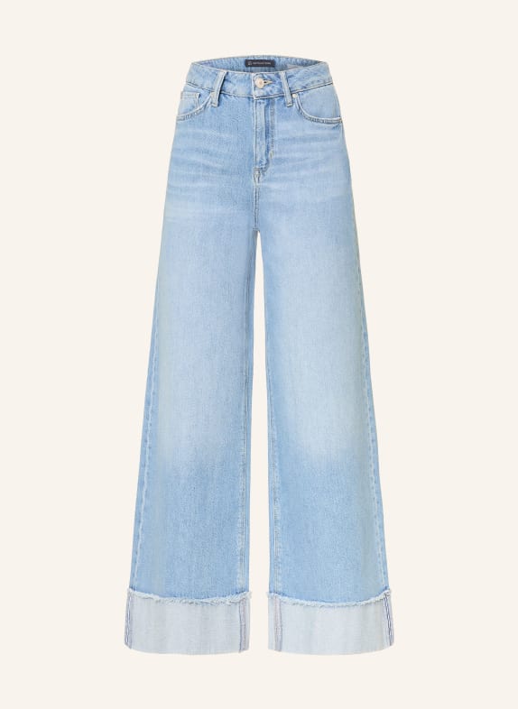 RAFFAELLO ROSSI Džíny se širokými nohavicemi SVENTY 820 USED BLUE