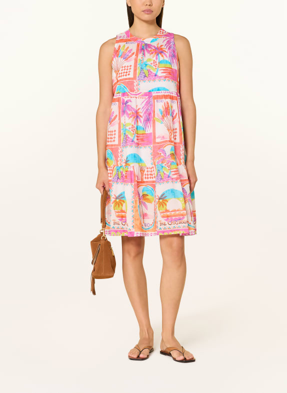 Emily VAN DEN BERGH dress PINK / BEIGE / ECRU