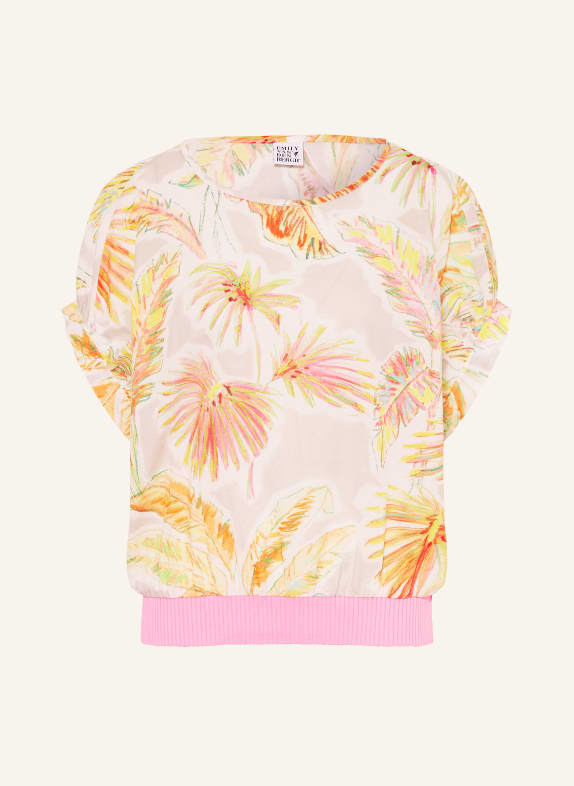 Emily VAN DEN BERGH Blusenshirt HELLGRAU / ORANGE / GELB