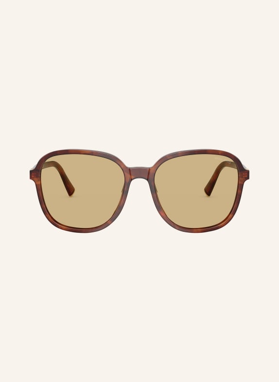 MIU MIU Okulary przeciwsłoneczne MUB01S HAVANA/ ŻÓŁTY