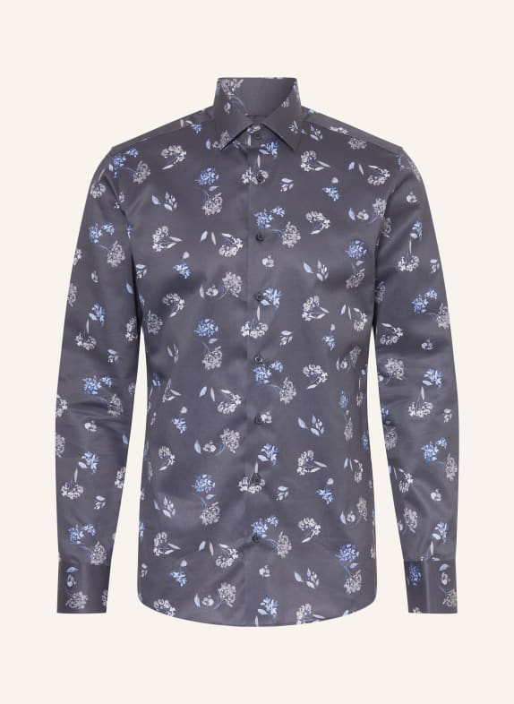 1863 by ETERNA Hemd Slim Fit DUNKELBLAU / HELLBLAU / BLAU