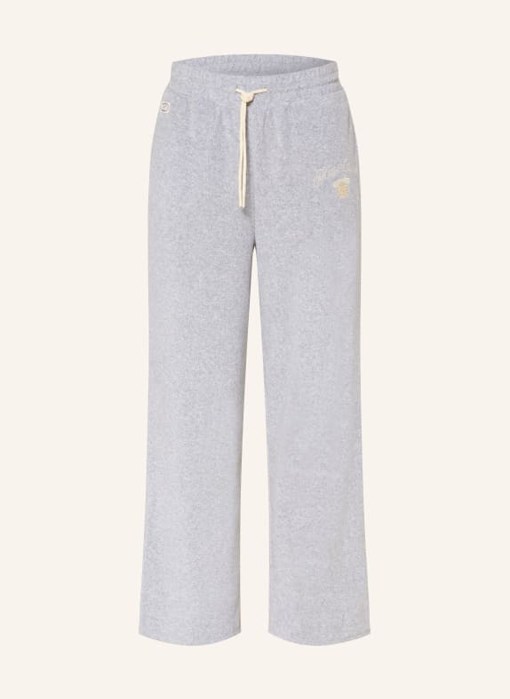 FABIENNE CHAPOT Pantalon en tissu éponge HUGO GRIS