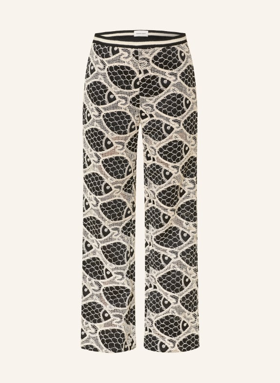 FABIENNE CHAPOT Hose MORA SCHWARZ / CREME