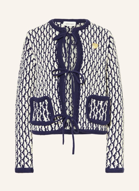 FABIENNE CHAPOT BALOU cardigan DARK BLUE / CREAM