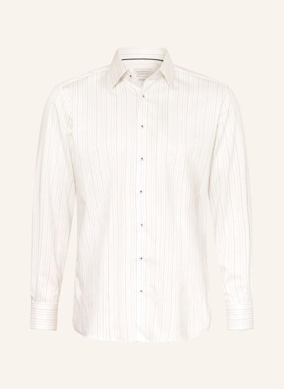 ETERNA Hemd Modern Fit CREME / BRAUN / HELLBLAU