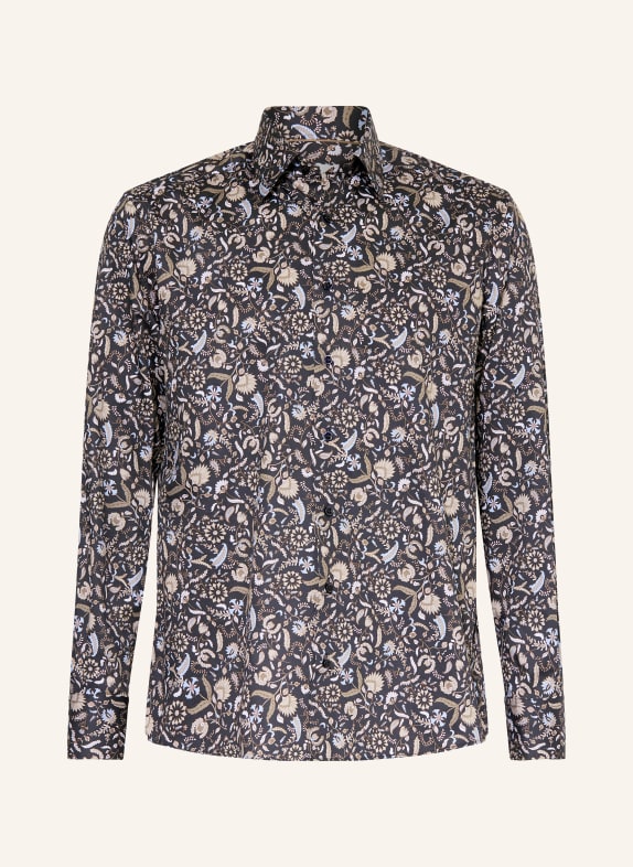 ETERNA Hemd Comfort Fit DUNKELBLAU / KHAKI / HELLBLAU