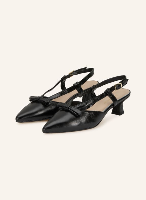 darling harbour slingback pumps BLACK