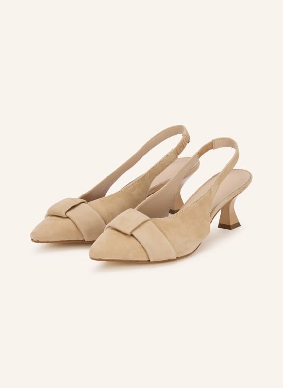 darling harbour Slingpumps CAMEL
