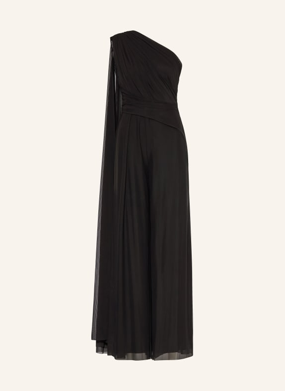 TALBOT RUNHOF Jumpsuit aus Mesh SCHWARZ
