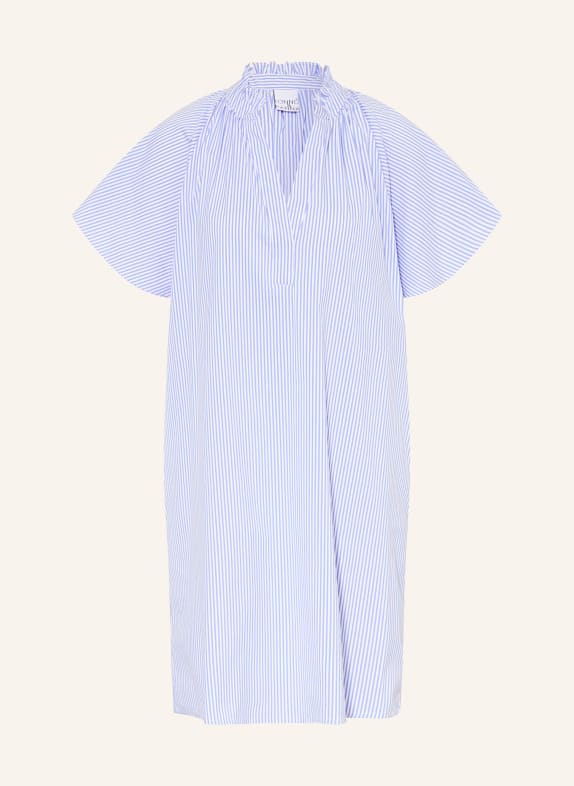 TONNO & PANNA šaty TMAVĚ MODRÁ / BÍLÁ