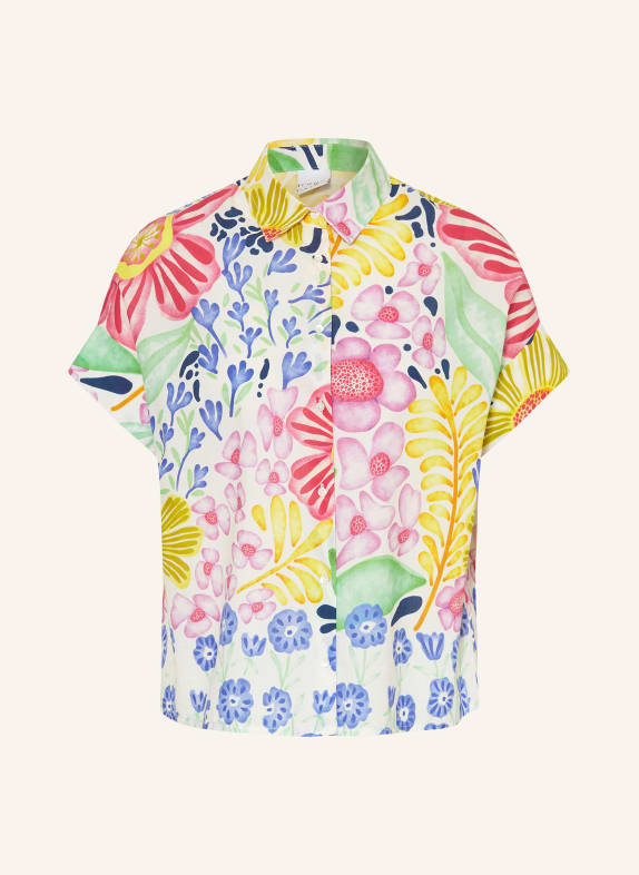 TONNO & PANNA shirt blouse WHITE / PINK / YELLOW