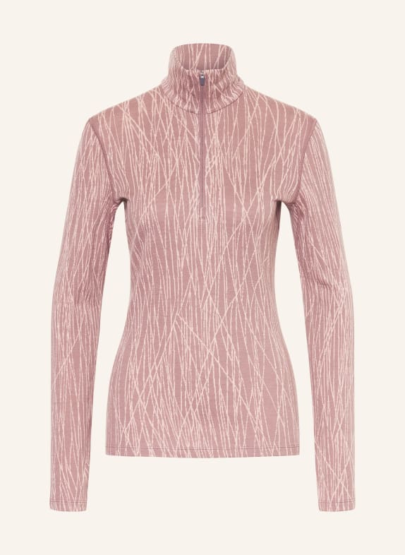icebreaker Funktionswäsche-Shirt MERINO 260 VERTEX aus Merinowolle ALTROSA / ROSA