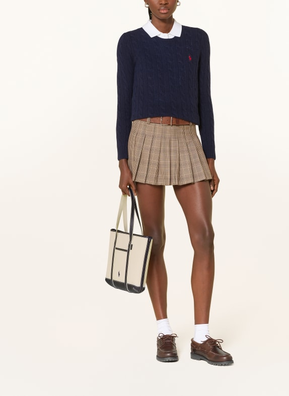 POLO RALPH LAUREN shopper CRÈME / DONKERBLAUW