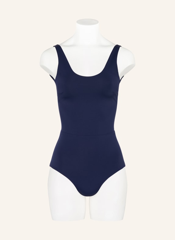 MYMARINI Omkeerbaar zwempak CLASSICS met UV-bescherming 50+ DONKERBLAUW / ZWART