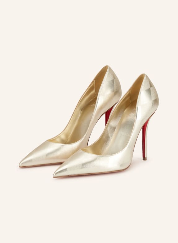 Christian Louboutin Lodičky MISS Z 100 ZLATÁ