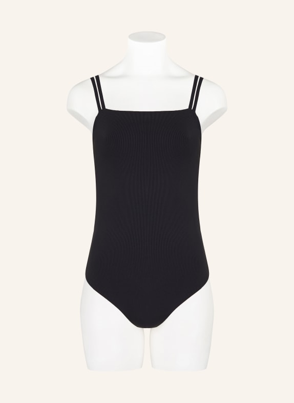 MYMARINI Omkeerbaar zwempak EASYBODY met UV-bescherming 50+ ZWART