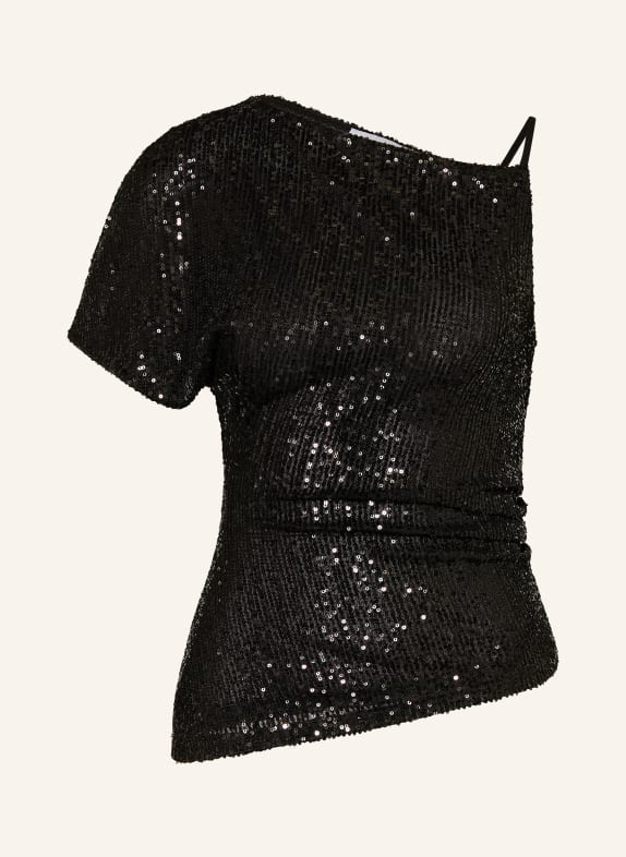 ESTHÉ Top mit Pailletten SCHWARZ