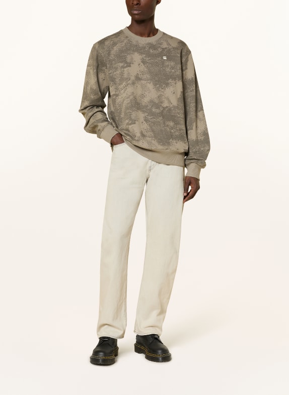 G-Star sweatshirt LICHTBRUIN / BRUIN