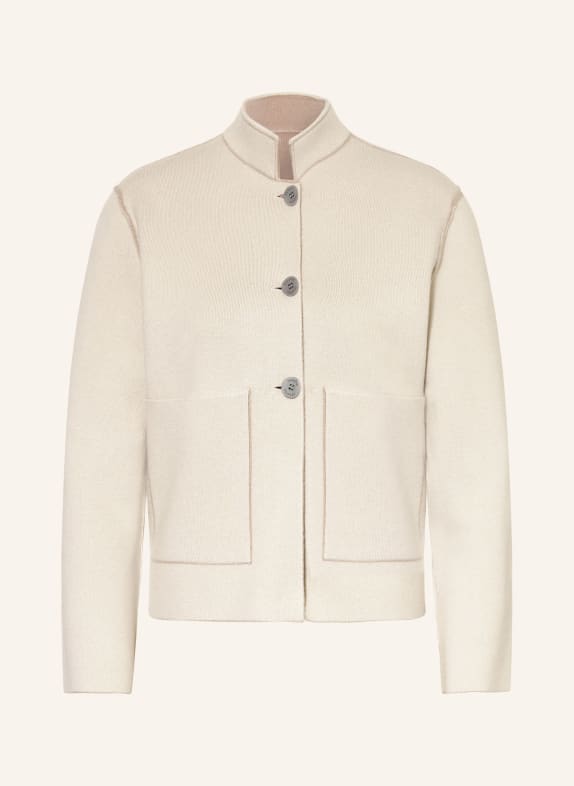 lunaria cashmere Cashmere-Jacke CREME