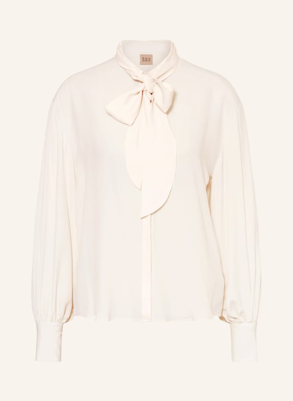 ÉMANOU Schluppenbluse mit Seide CREME