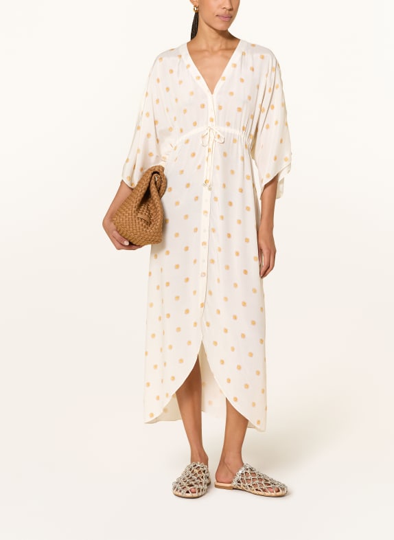 watercult Strandkleid REFINED HERITAGE ECRU / HELLROSA / GELB