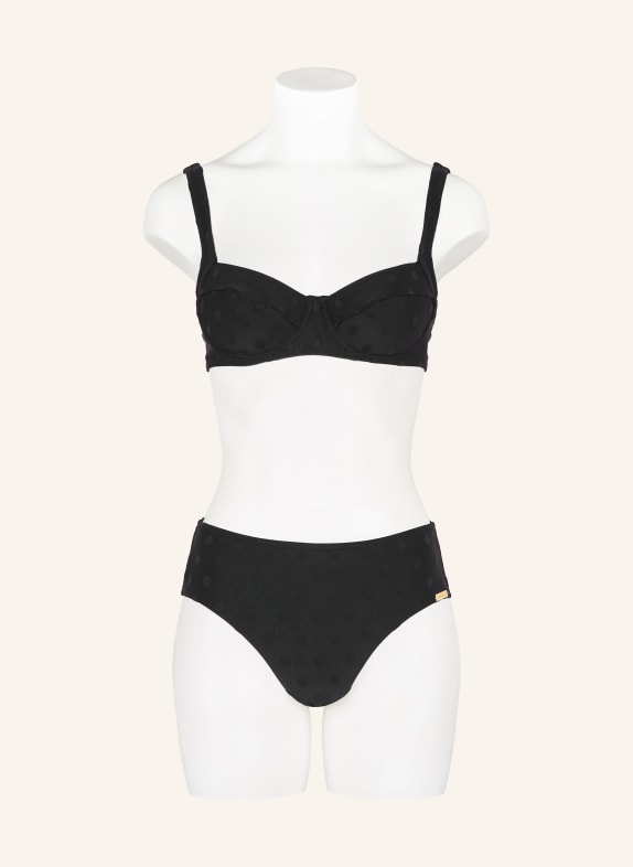watercult Panty-bikinibroekje MODERN DOTS ZWART