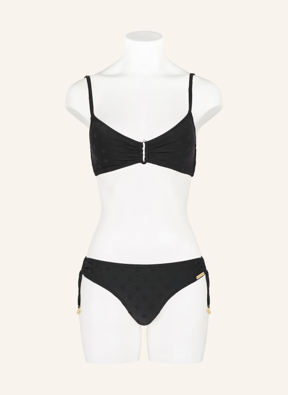 watercult Basic bikinibroekje MODERN DOTS ZWART