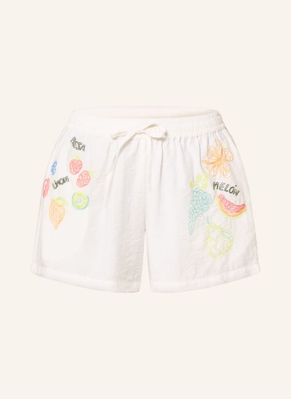 watercult Shorts FRUITBOWL ECRU / ROT / HELLGRÜN