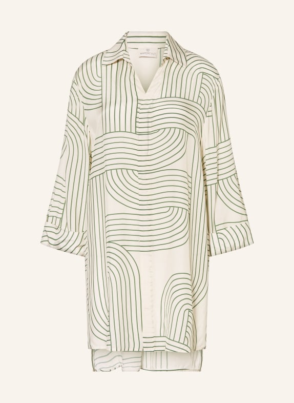 watercult Strandkleid LINE SET mit 3/4-Arm ECRU / GRÜN