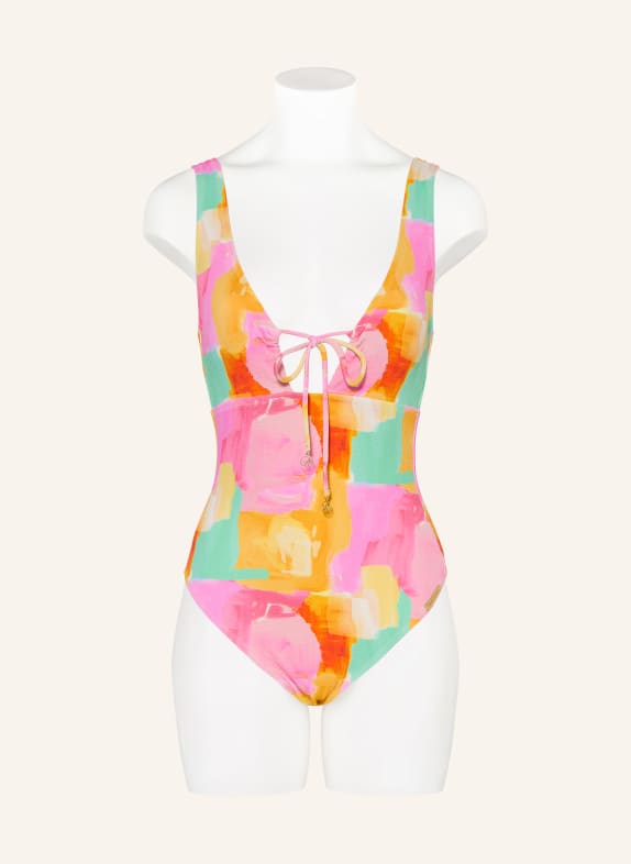 watercult Badpak EMPOWERED PLAY ROZE / GEEL / TURQUOISE
