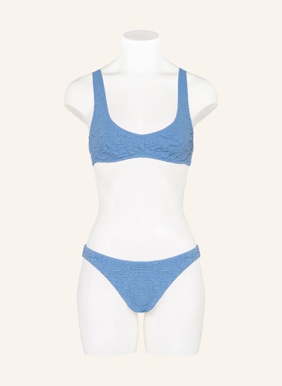 watercult Basic bikinibroekje TIDAL TEXTURE LICHTBLAUW