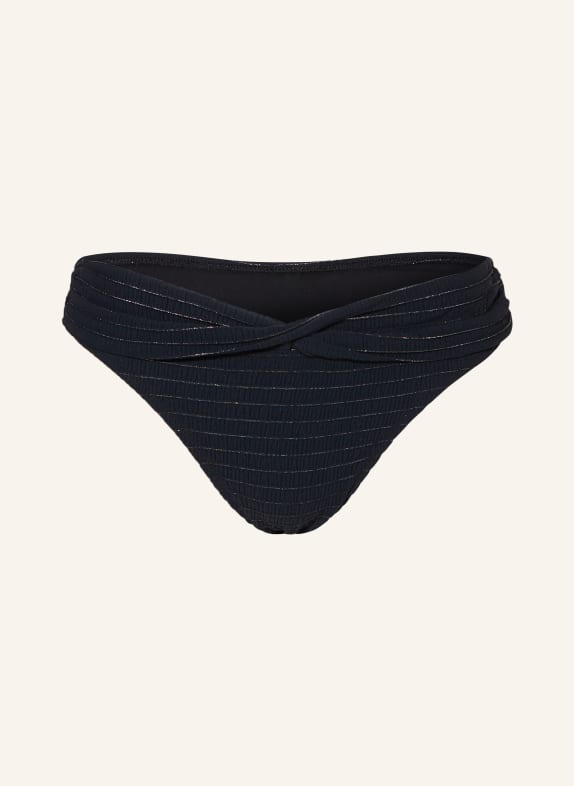 watercult Základní bikiny AFTERLIGHT s třpytivou nití ČERNÁ / STŘÍBRNÁ