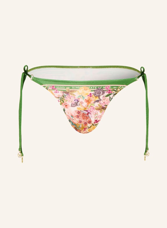 watercult Trojúhelníkové bikiny PRETTY BOHO RŮŽOVÁ / RŮŽOVÁ / ZELENÁ