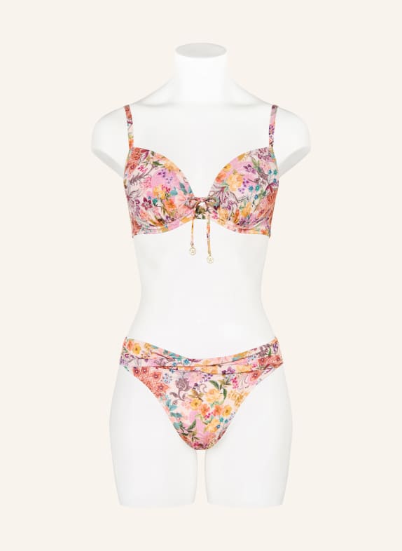 Watercult Damen Bikinioberteil Solid – Einfarbig, Grau, Größe 36C, Für Strand, Pool & Wassersport