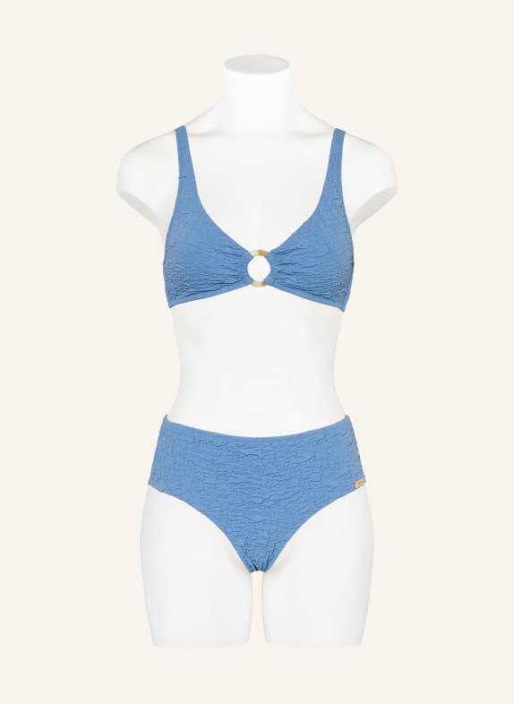 watercult Bralette-bikinitop TIDAL TEXTURE LICHTBLAUW