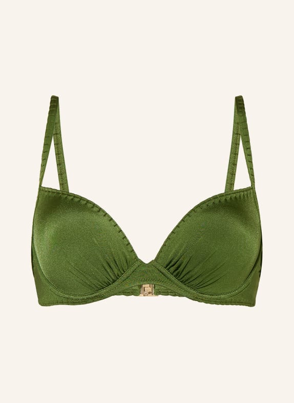 watercult Bügel-Bikini-Top CRAFTED ESSENTIALS OLIV