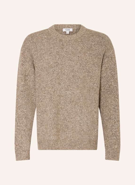 COS Pullover mit Alpaka BRAUN