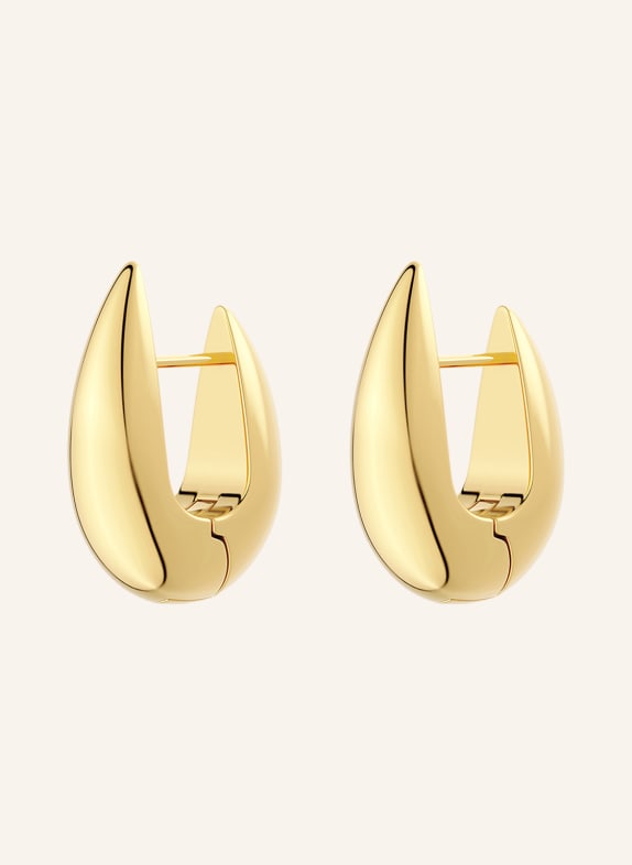 EDBLAD CREST L hoop earrings GOLD
