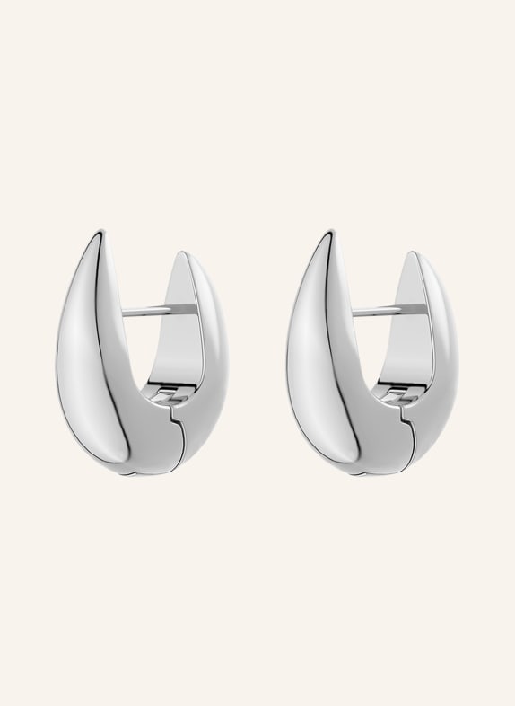 EDBLAD CREST S hoop earrings SILVER