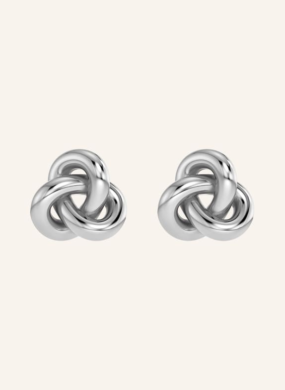 EDBLAD INFINITY KNOT STUDS L earrings SILVER