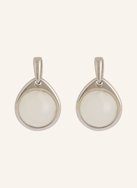 EDBLAD BIRTHSTONE pendant SILVER / WHITE