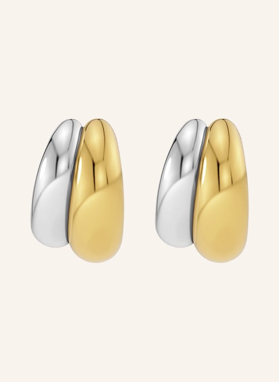 EDBLAD Hoop earrings FURO DUO GOLD / SILVER