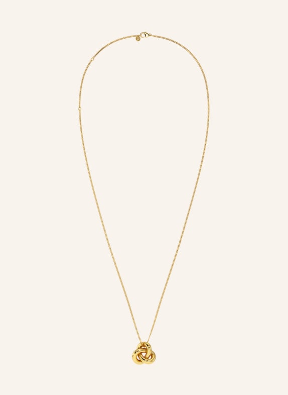 EDBLAD INFINITY KNOT L necklace GOLD
